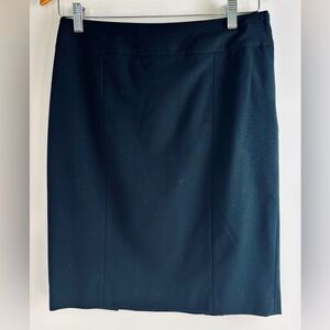 INC Black Pencil Skirt Detailed Waist - 6
